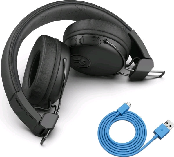 JLab Studio Bluetooth Wireless On-Ear Headphones - Black