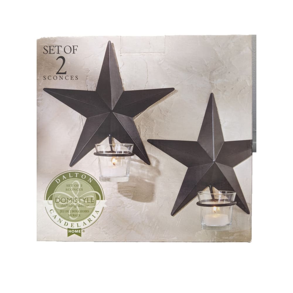 Americana Star Sconces Set of 2 - Home