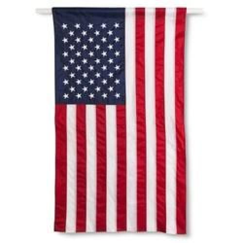 Annin Embroidered American Flag Banner - 2.5' x 4' - Keuka Outlet