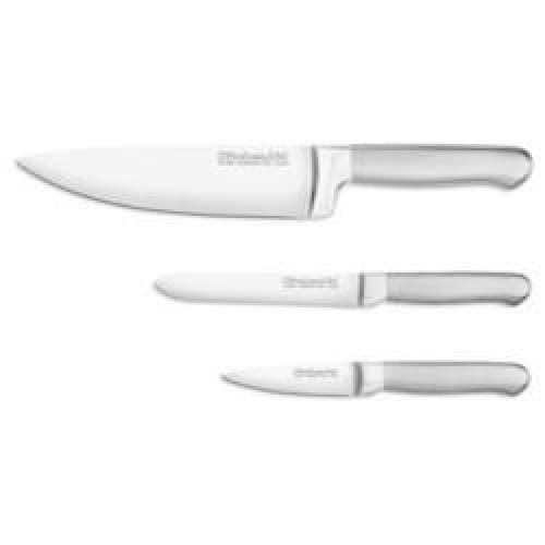 Classic Forged 3 Pc Brushed Stainless Starter Cutlery Set - Home