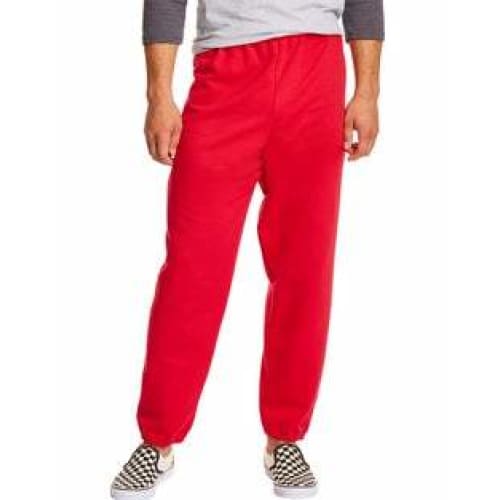 ComfortBlend EcoSmart Men’s Sweatpants - 3XL / Deep Red - Clothing