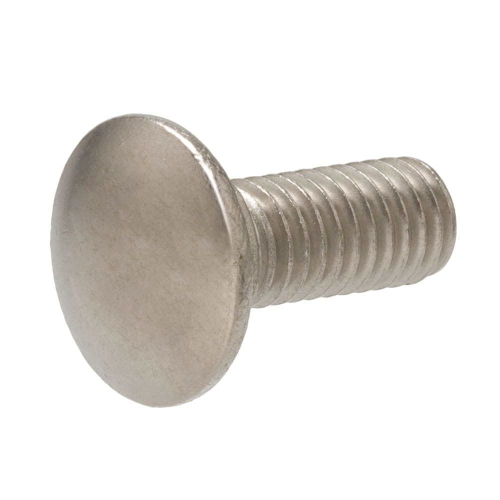 Crown Bolt 80350 3/8-Inch by 3-Inch Coarse Thread Stainless-Steel Carriage Bolts 15-Pack