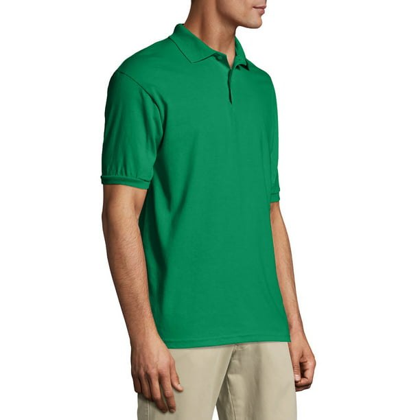 Hanes Men's Ecosmart Jersey Polo Shirt