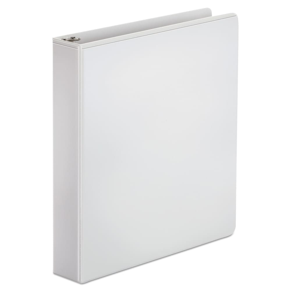 Economy Round Ring View Binder, 1-1/2" Capacity, White - Keuka Outlet