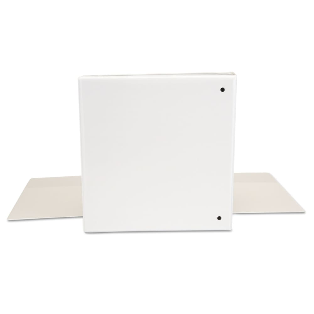 Economy Round Ring View Binder, 1-1/2" Capacity, White - Keuka Outlet