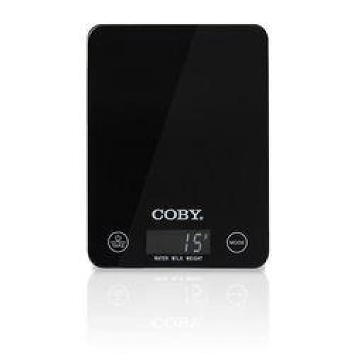 EDM Coby Professional Digital Kitchen Scale - Black - Keuka Outlet