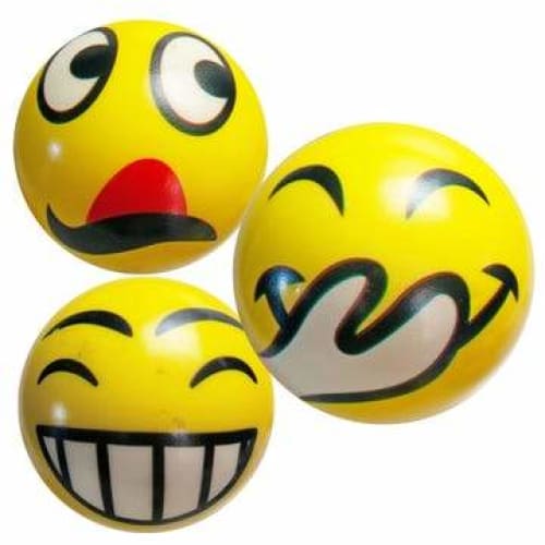 Emoticon Stress Balls (Randomly Selected) - Toys