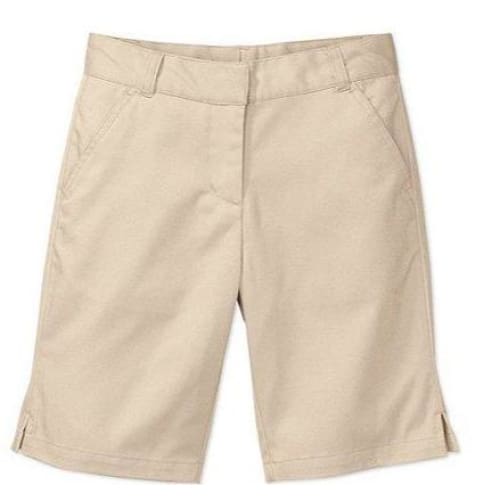 George Girls’ Bermuda Shorts School Uniform - 12 / Warm Beige - Clothing