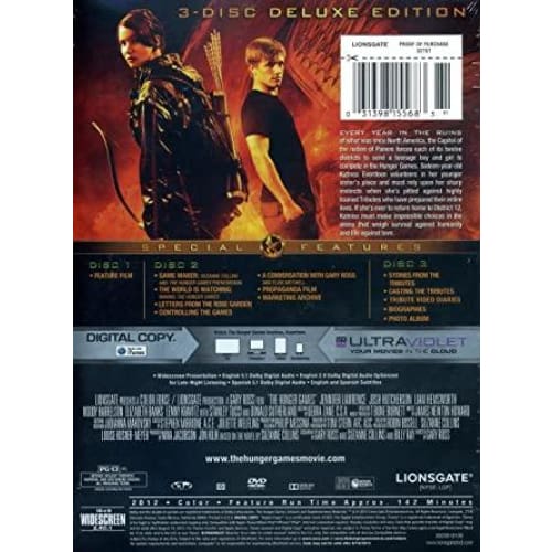 Hunger Games 3-Disk Deluxe Edition - Media