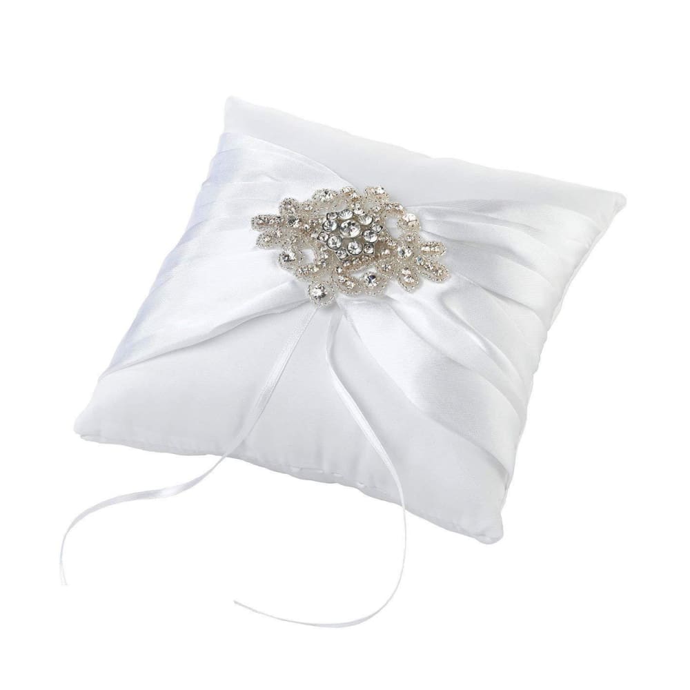 Lillian Rose Jeweled Motif Ring Bearer Pillow - Keuka Outlet