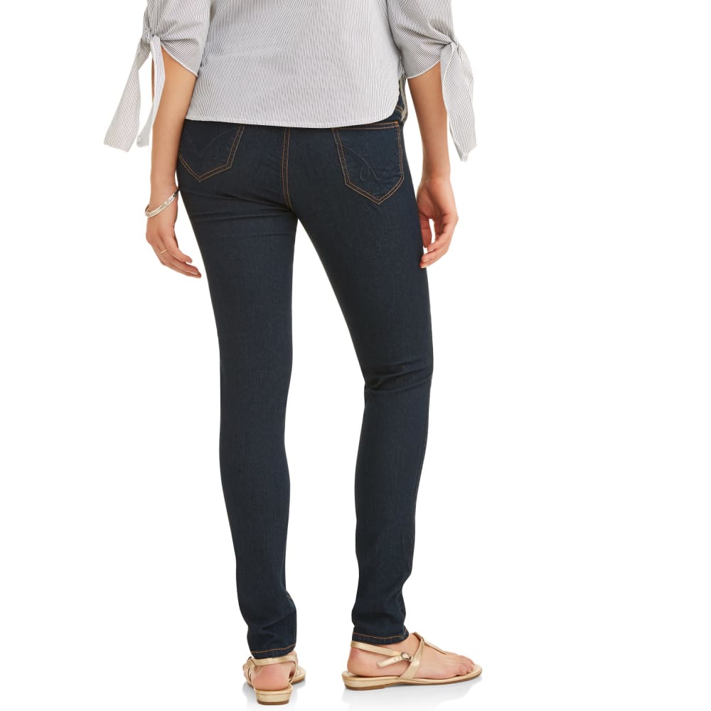 Maternity Oh! Mamma Skinny Jeans with Demi Panel - Clothing