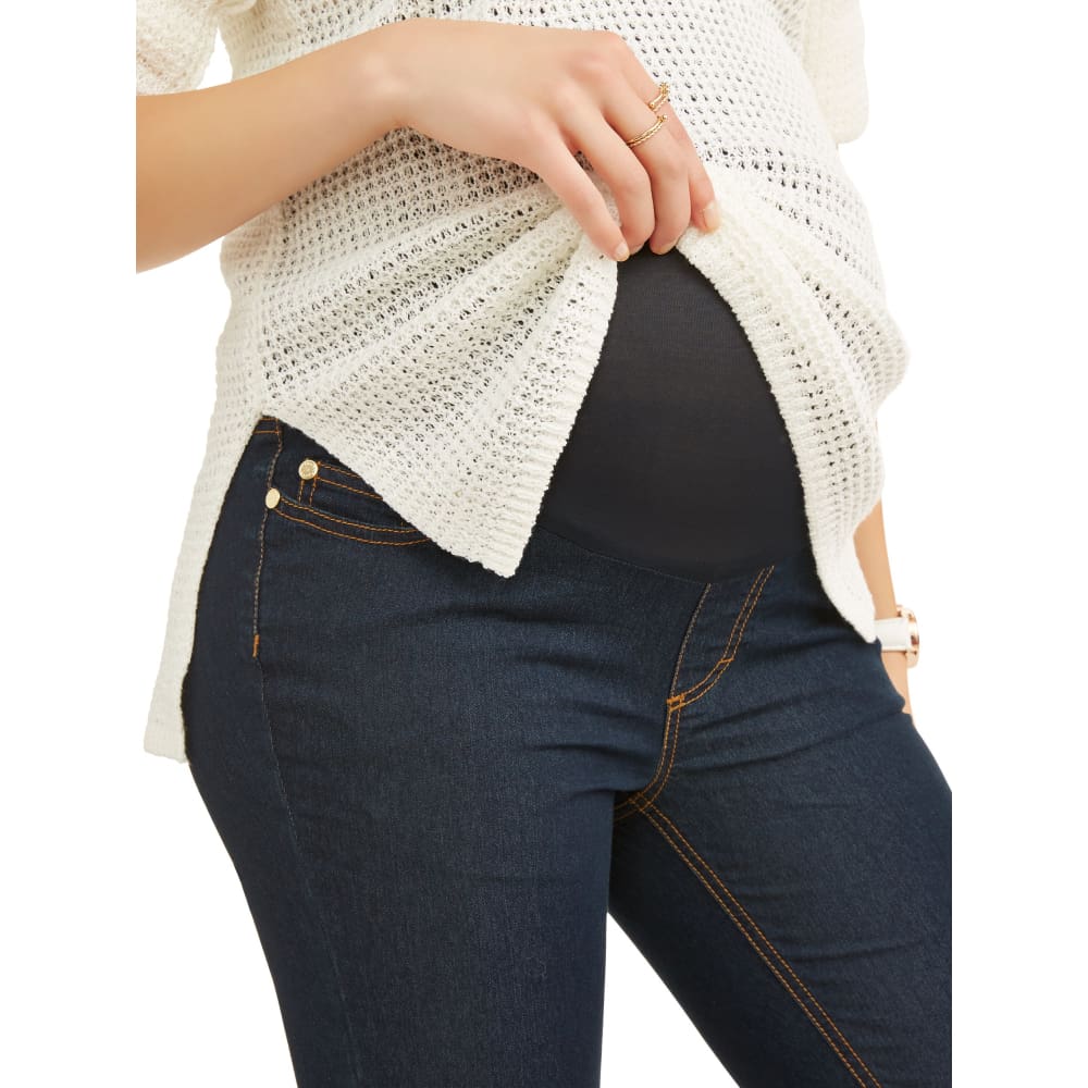Maternity Oh! Mamma Skinny Jeans with Full Panel - Clothing