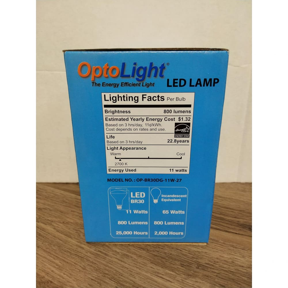 Opto Light Dimmable LED Light Bulb - Keuka Outlet