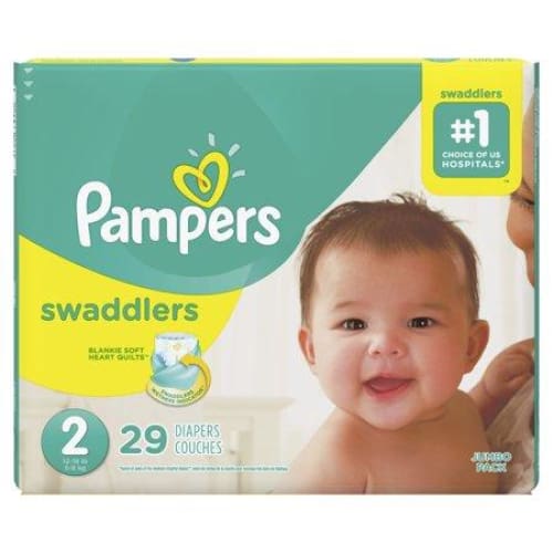Pampers Pampers Swaddlers Diapers Size 2, 29 ct - Keuka Outlet