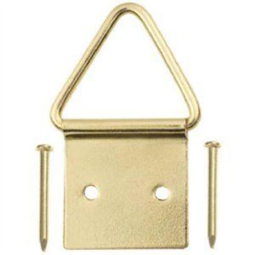 Picture Hangers Brass-Plated Ring Large 2-Pc. - Home Improvement
