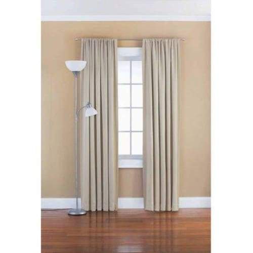 Solid Room Darkening Polyester Curtain Panel - Keuka Outlet