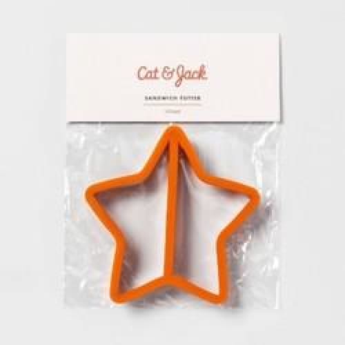 Star Sandwich Cutter Orange - Home