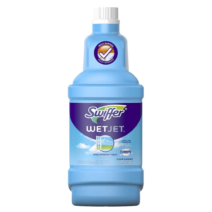 Swiffer WetJet Multi-Purpose Floor and Hardwood Liquid Cleaner Solution Refill - Home