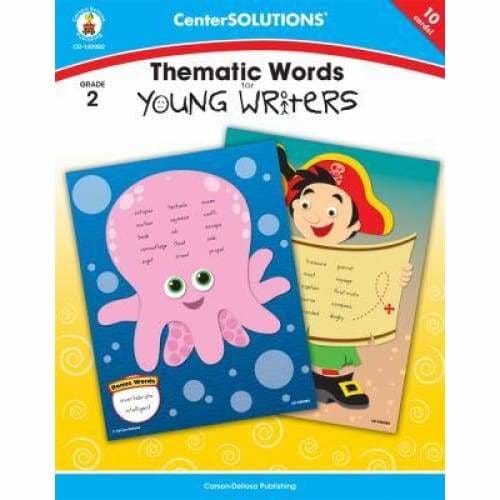 Thematic Words for Young Writers Grade 2 - Media