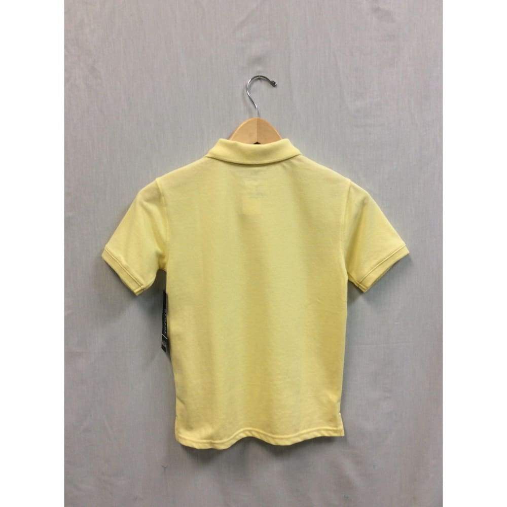 Yellow school uniform ss polo - Keuka Outlet